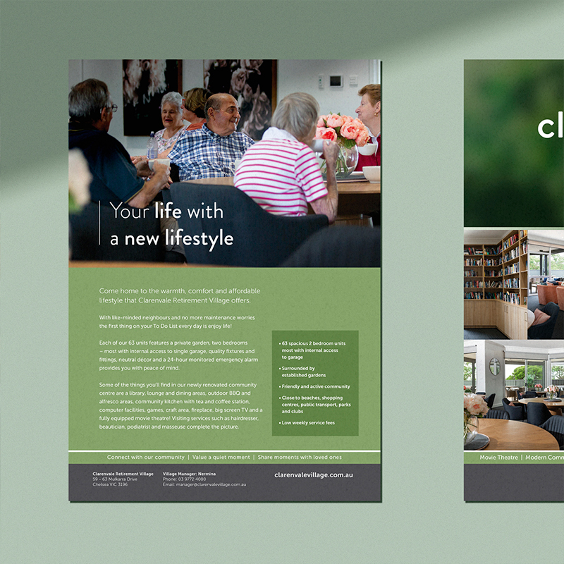 Hindsight Creative | Clarenvale Village