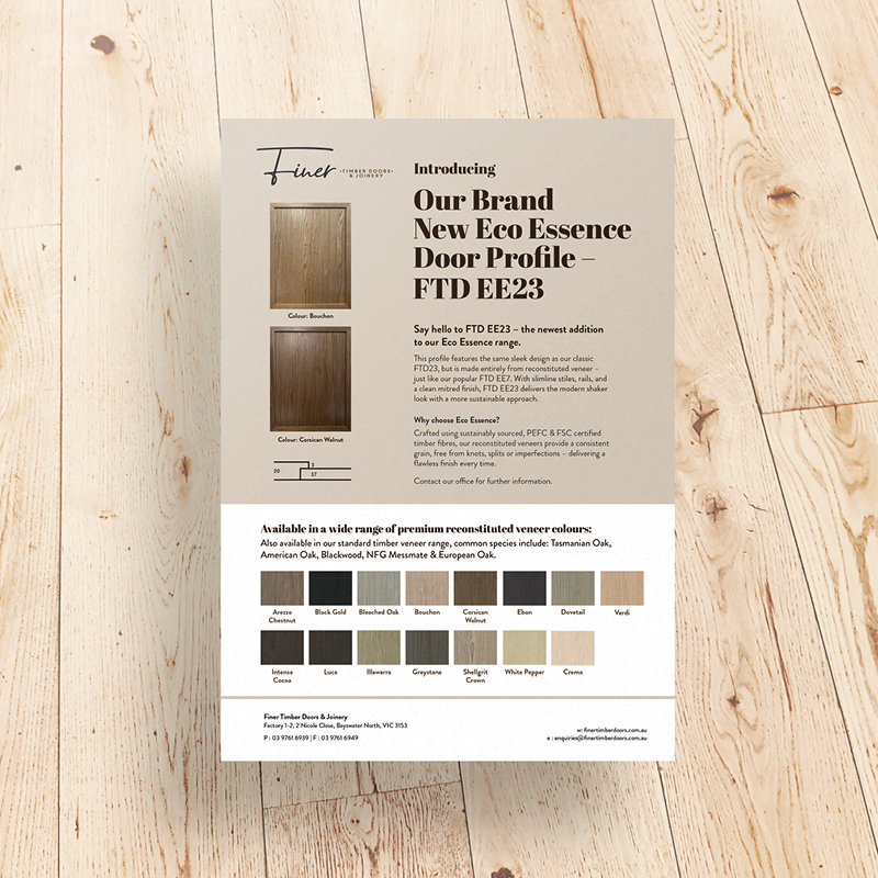 Hindsight Creative | Finer Timber Doors & Joinery
