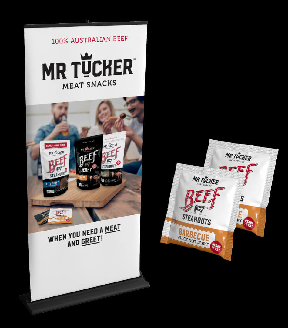 Hindsight Creative | Mr Tucker Meat Snacks