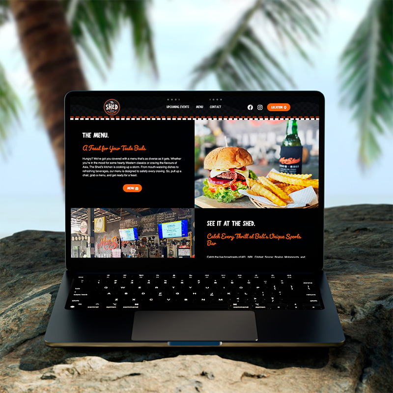 Hindsight Creative | The Shed Sportsbar